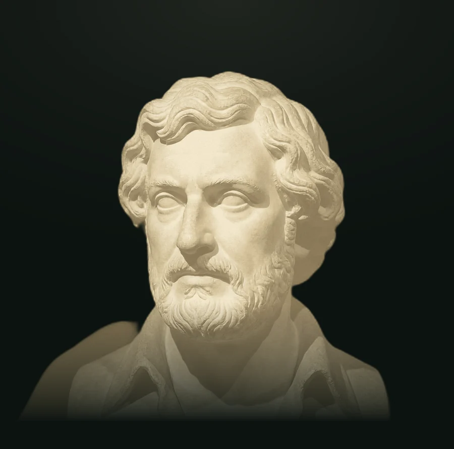 Carmelo Bene, busto in pietra leccese