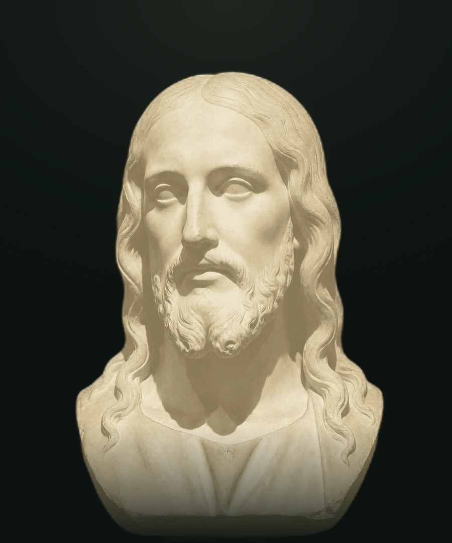Cristo, busto in pietra leccese