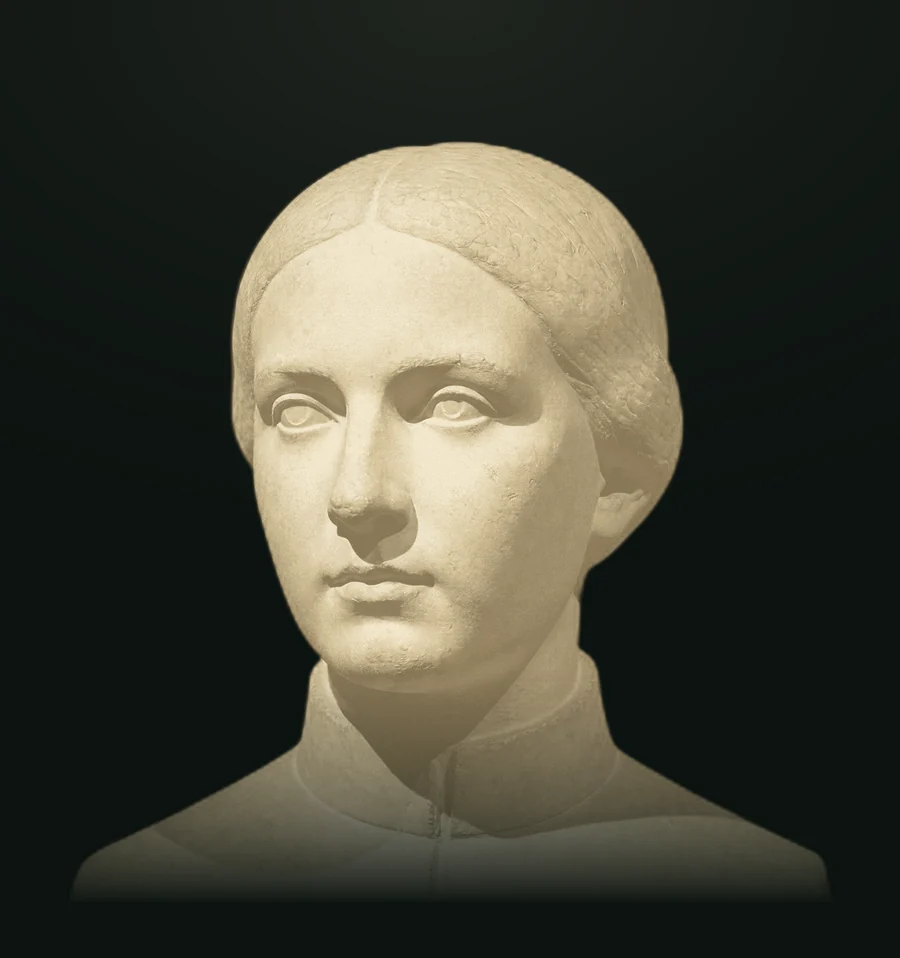 Edith Stein, busto in pietra leccese