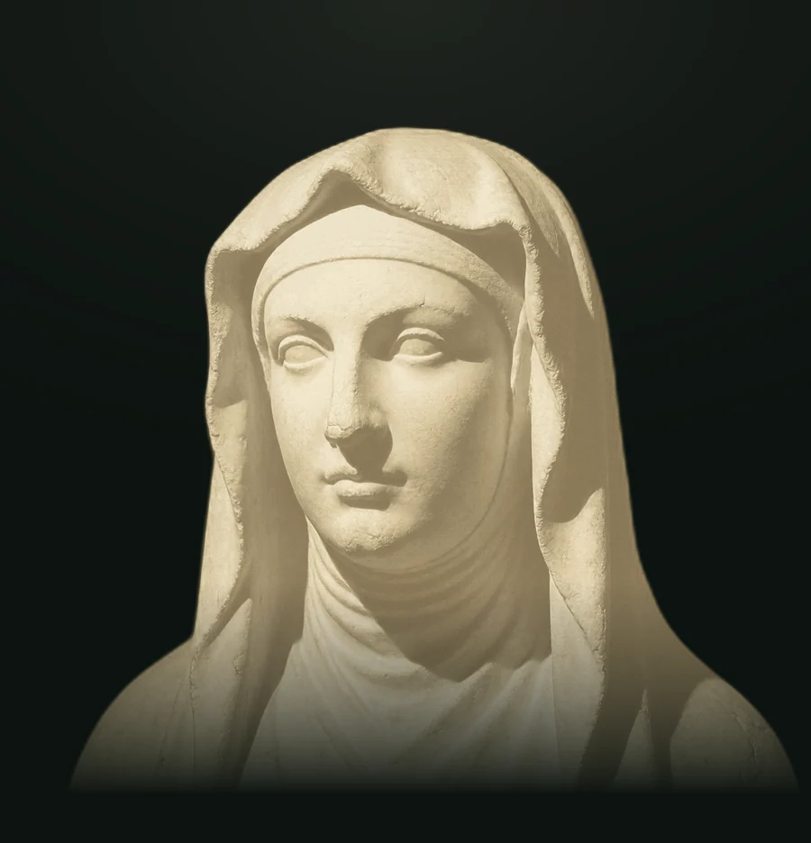 Eloisa, busto in pietra leccese