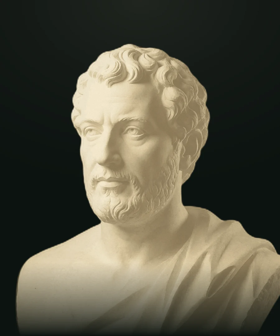 Ennio, busto in pietra leccese