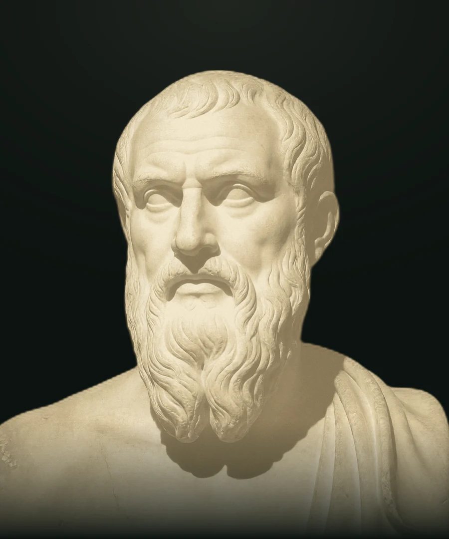 Epicuro, busto in pietra leccese