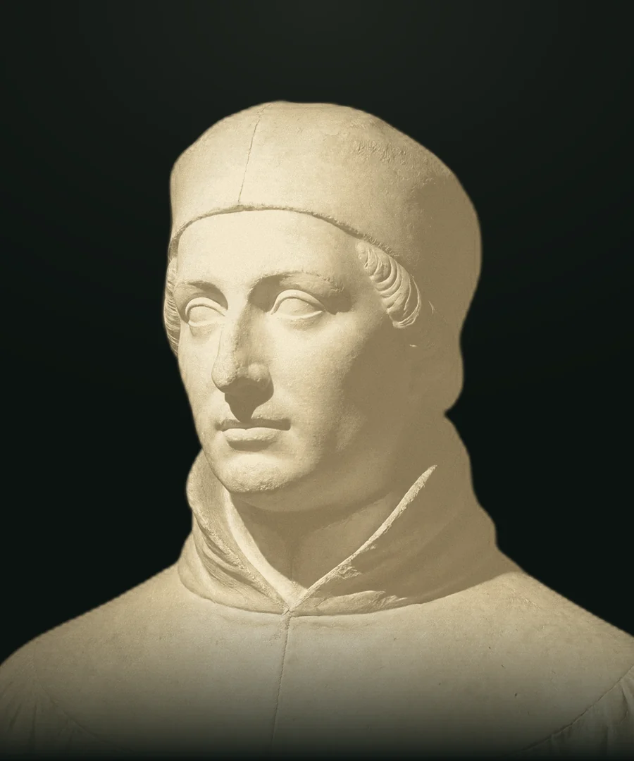 Galateo, busto in pietra leccese