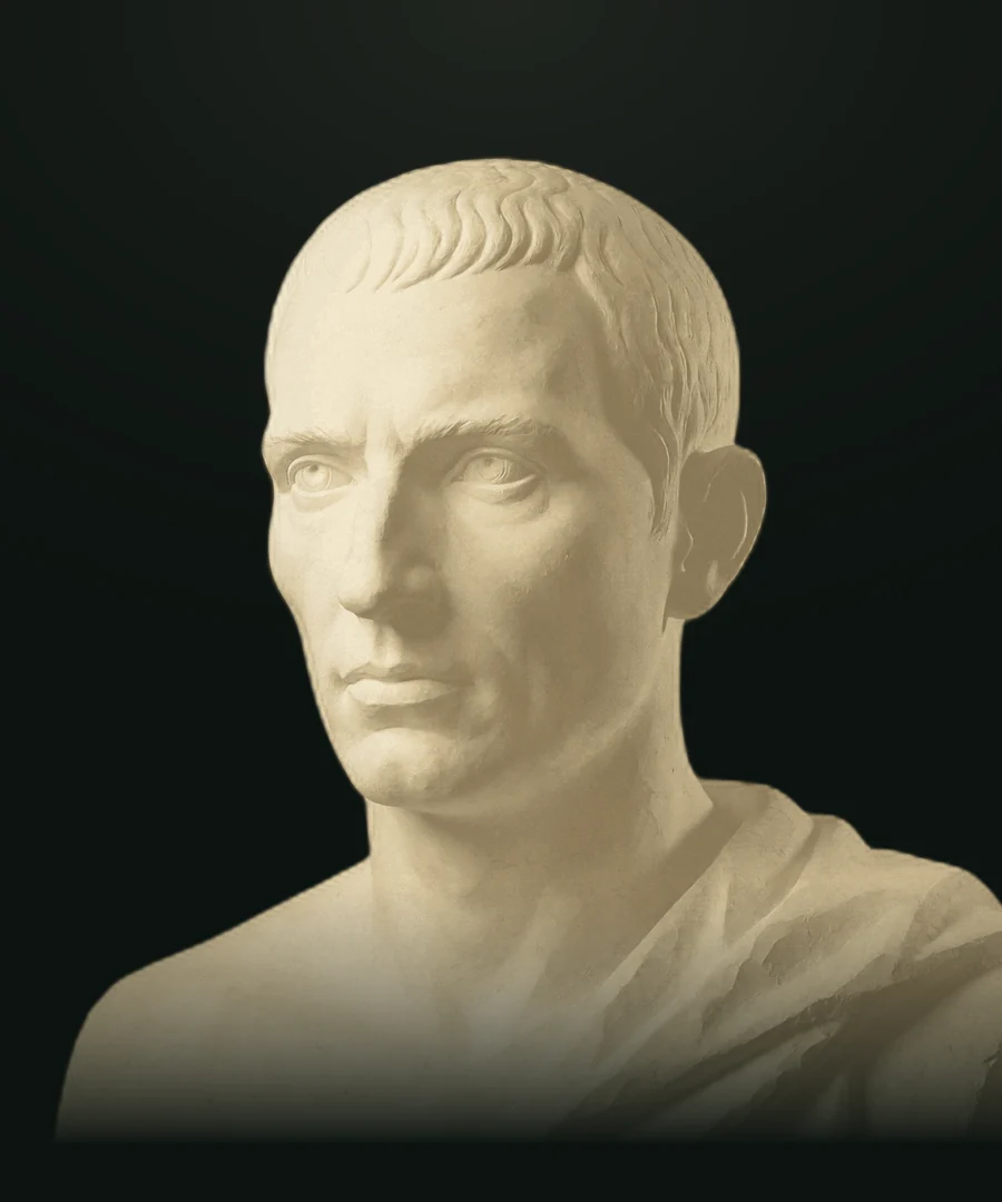 Lucrezio, busto in pietra leccese
