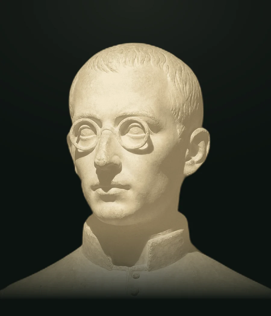 Don Milani, busto in pietra leccese