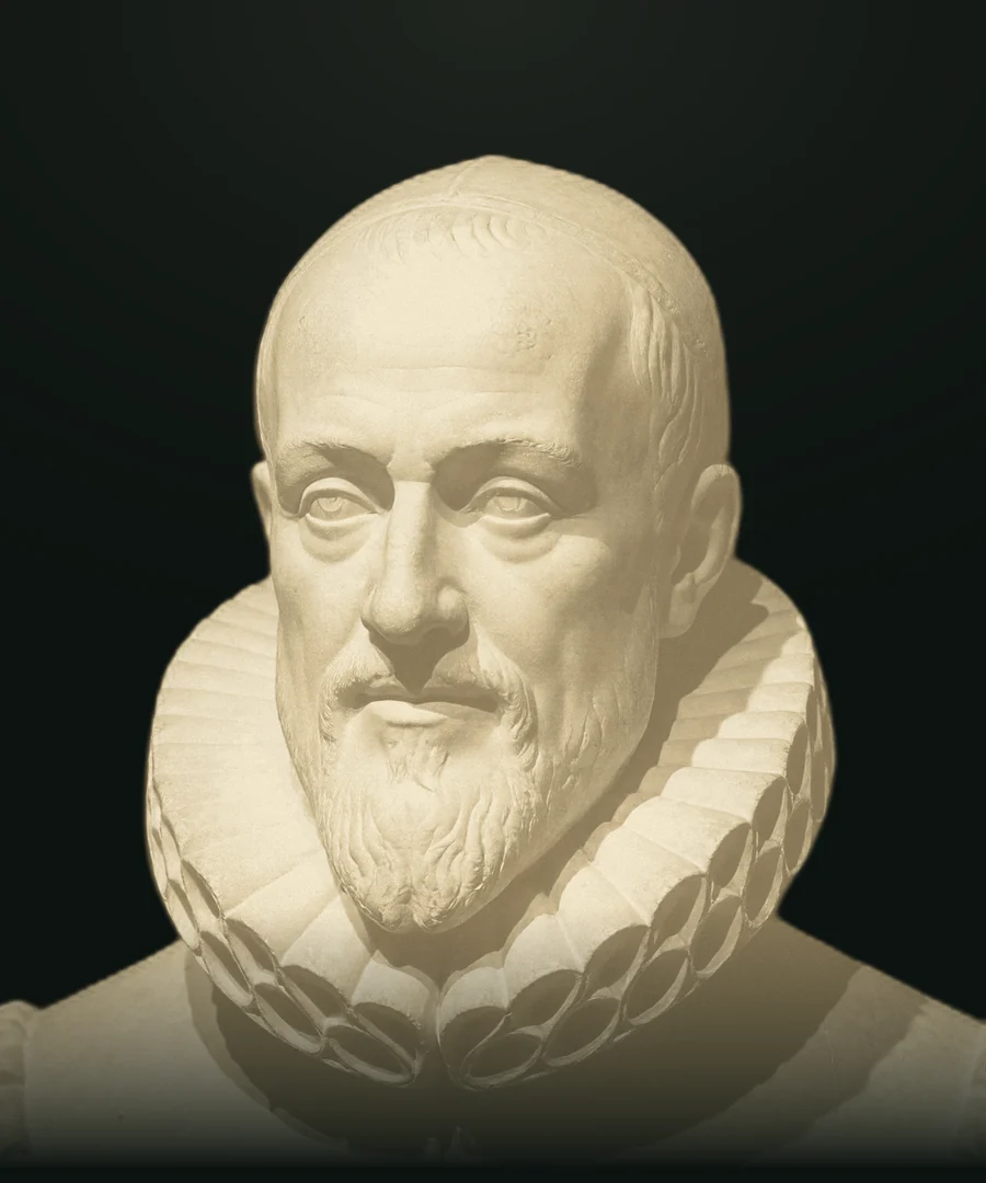 Montaigne, busto in pietra leccese