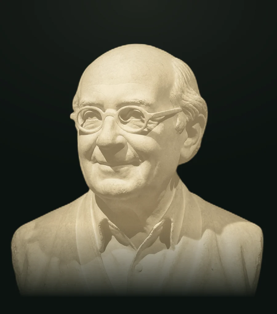 Pierre Hadot, busto in pietra leccese