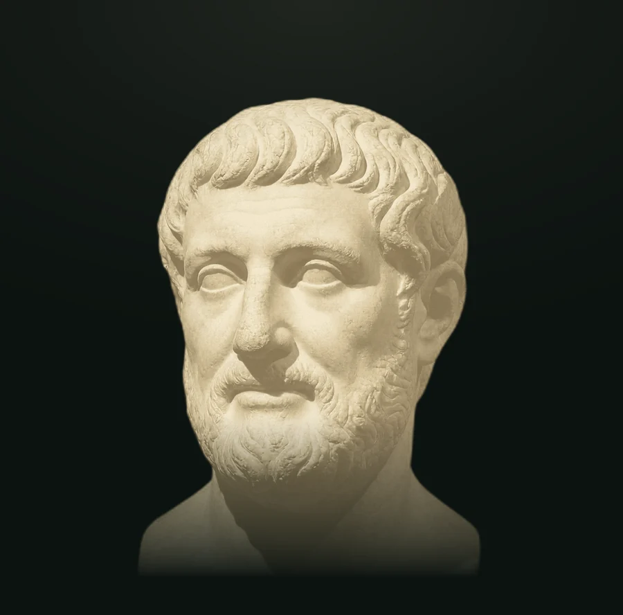 Pirrone, busto in pietra leccese
