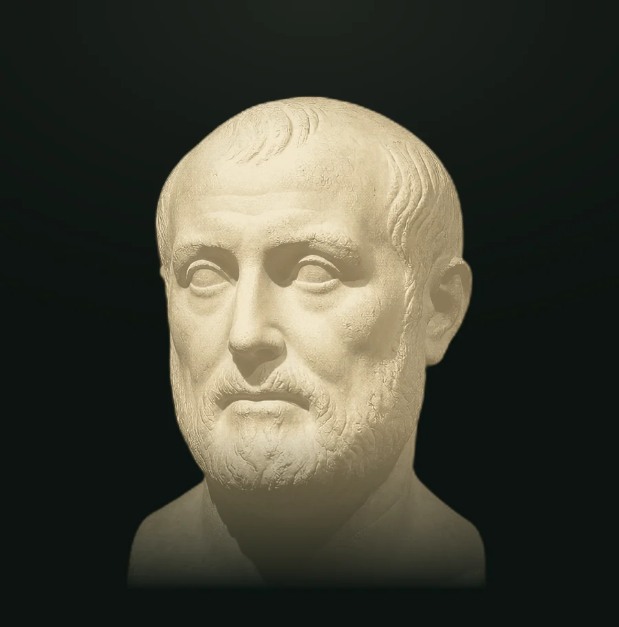 Seneca, busto in pietra leccese