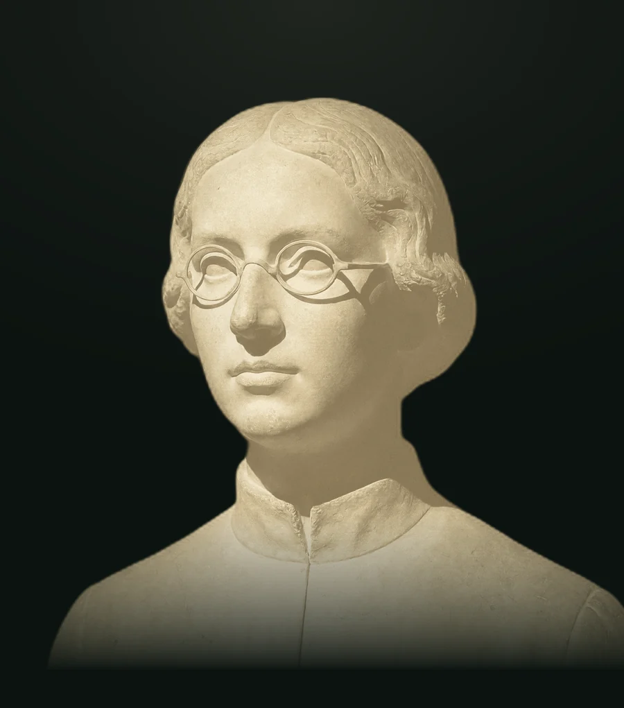 Simone Weil, busto in pietra leccese