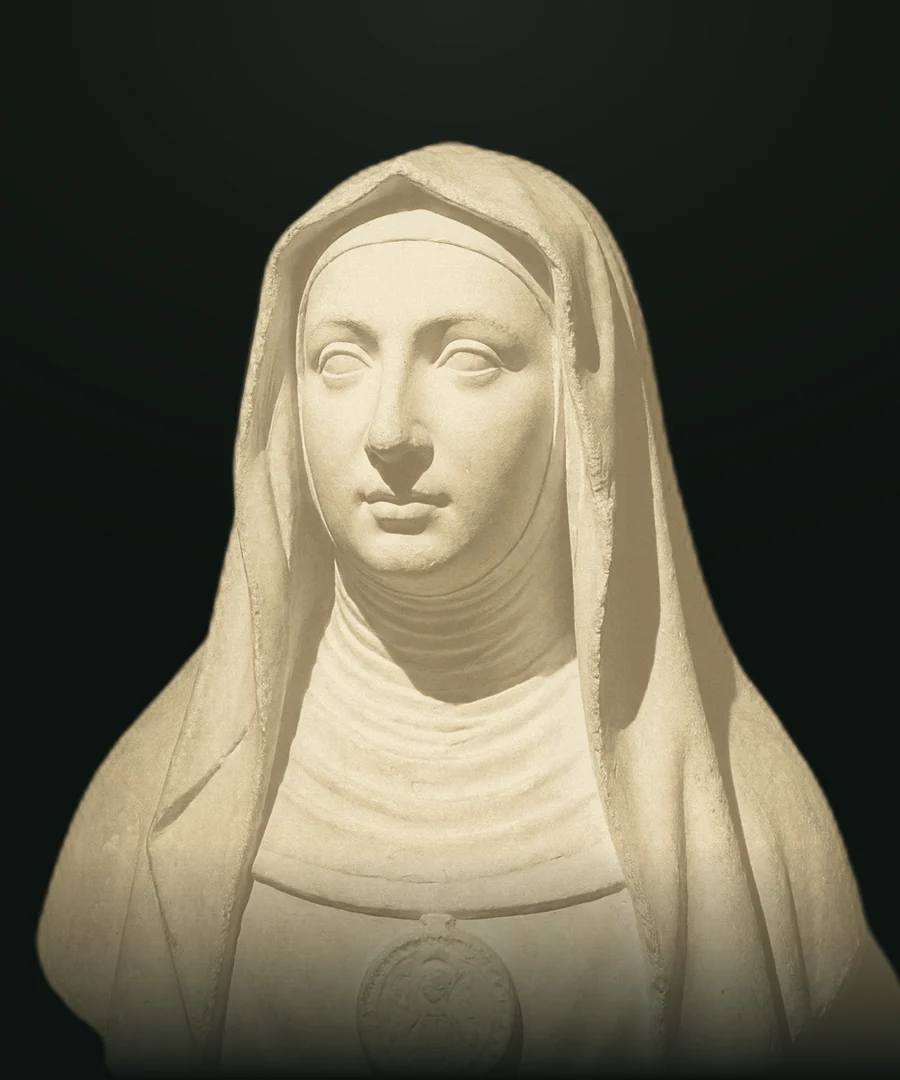 Sor Juana, busto in pietra leccese