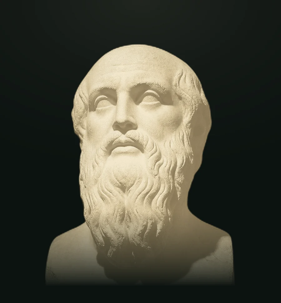 Talete, busto in pietra leccese