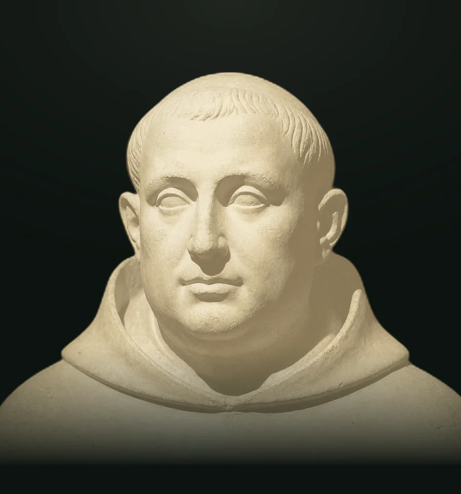Tommaso, busto in pietra leccese