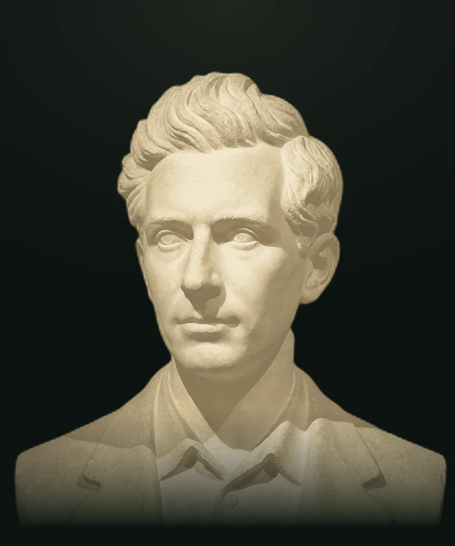 Wittgenstein, busto in pietra leccese